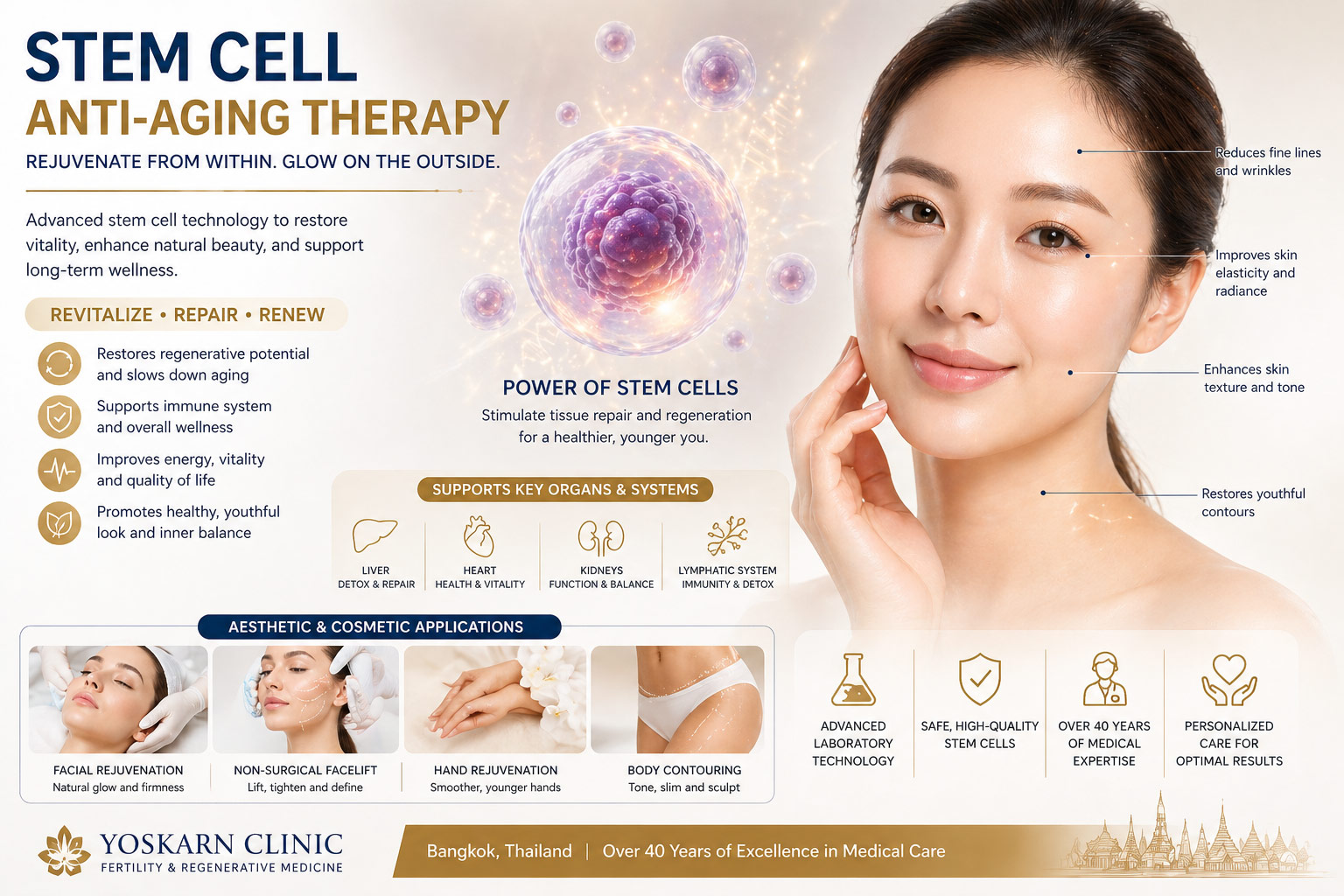 Stem Cell Therapy for Anti-Aging
